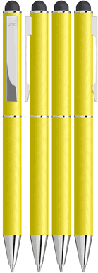 UMA STRAIGHT Metall-Touchpen - Gelb