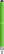 UMA STRAIGHT metalen touchpen - Light green