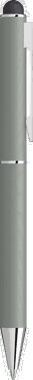 UMA STRAIGHT Metall-Touchpen - Grau