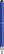 UMA STRAIGHT metalen touchpen - Middle blue