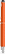 UMA STRAIGHT metalen touchpen - Orange
