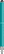 UMA STRAIGHT metalen touchpen - Turquoise