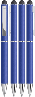 UMA STRAIGHT Metall-Touchpen - Mittelblau