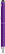 UMA STRAIGHT metalen touchpen - Purple
