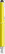 UMA STRAIGHT metalen touchpen - Yellow