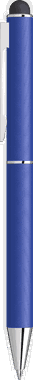 UMA STRAIGHT Metall-Touchpen - Mittelblau