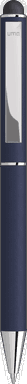 UMA STRAIGHT Metall-Touchpen - Dunkelblau
