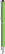 UMA STRAIGHT metalen touchpen - Light green