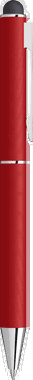 UMA STRAIGHT Metall-Touchpen - Rot
