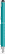 UMA STRAIGHT metalen touchpen - Turquoise