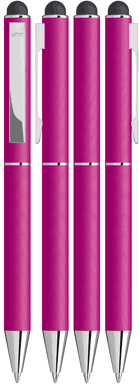 UMA STRAIGHT Metall-Touchpen - Magenta