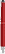 UMA STRAIGHT metalen touchpen - Red