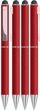 UMA STRAIGHT Metall-Touchpen - Rot