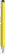 UMA STRAIGHT metalen touchpen - Yellow