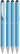 UMA STRAIGHT metalen touchpen - Light blue