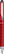 UMA STRAIGHT metalen touchpen - Red