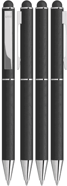 UMA STRAIGHT Metall-Touchpen - Schwarz