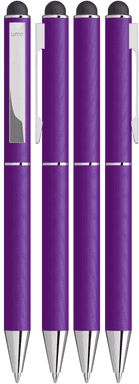 UMA STRAIGHT Metall-Touchpen - Lila