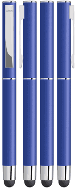 UMA STRAIGHT Touch-Kugelschreiber - Mittelblau
