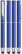 UMA STRAIGHT touch rollerpen - Middle blue