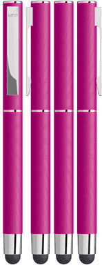 UMA STRAIGHT Touch-Kugelschreiber - Magenta