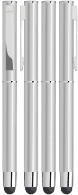 UMA STRAIGHT Touch-Kugelschreiber - Silber