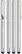 UMA STRAIGHT touch rollerpen - Silver