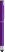 UMA STRAIGHT touch rollerpen - Purple