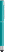 UMA STRAIGHT touch rollerpen - Turquoise