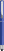 UMA STRAIGHT touch rollerpen - Middle blue