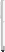 UMA STRAIGHT touch rollerpen - White