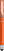 UMA STRAIGHT touch rollerpen - Orange