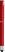 UMA STRAIGHT touch rollerpen - Red