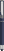 UMA STRAIGHT touch rollerpen - Dark blue