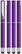 UMA STRAIGHT touch rollerpen - Purple