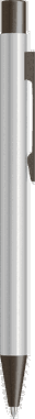 UMA STRAIGHT Druckbleistift - Silber