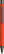 UMA STRAIGHT soft touch vulpotlood - Orange