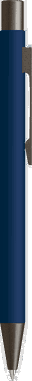 UMA STRAIGHT soft touch Druckbleistift - Dunkelblau