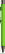 UMA STRAIGHT soft touch vulpotlood - Light green