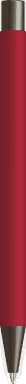 UMA STRAIGHT soft touch Druckbleistift - Rot