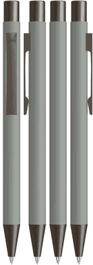 UMA STRAIGHT soft touch Druckbleistift - Grau