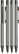 UMA STRAIGHT soft touch vulpotlood - Grey