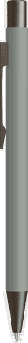UMA STRAIGHT soft touch Druckbleistift - Grau