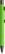 UMA STRAIGHT soft touch vulpotlood - Light green