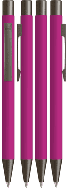 UMA STRAIGHT soft touch Druckbleistift - Magenta