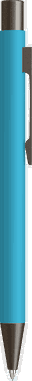 UMA STRAIGHT soft touch Druckbleistift - Hellblau