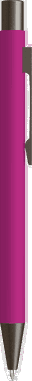 UMA STRAIGHT soft touch Druckbleistift - Magenta