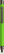 UMA STRAIGHT soft touch vulpotlood - Light green