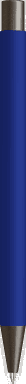 UMA STRAIGHT soft touch Druckbleistift - Mittelblau