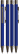 UMA STRAIGHT soft touch vulpotlood - Middle blue